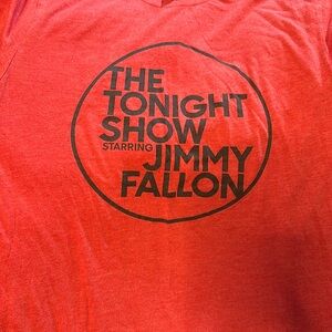 Red Tonight Show with Jimmy Fallon T-shirt